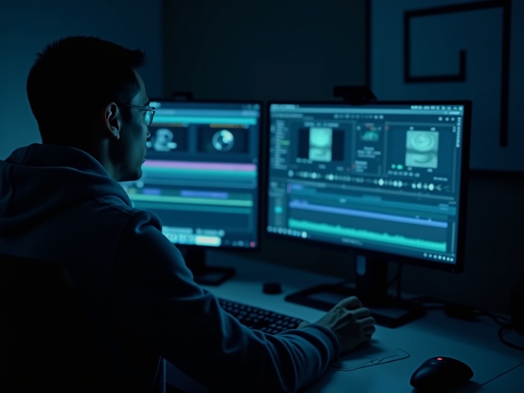 Glory Forest editor shaping the rhythm of a 60-second brand film