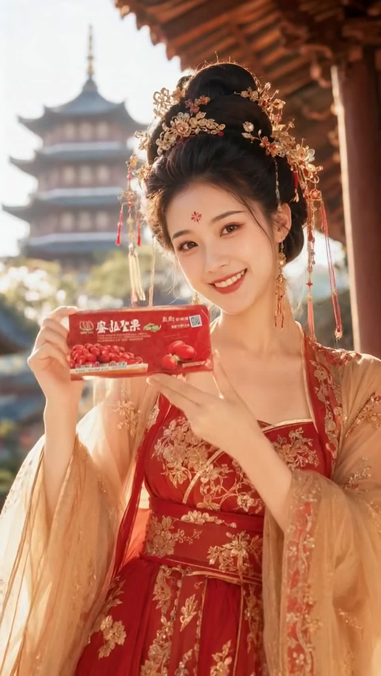 紅衣禮盒亮相
